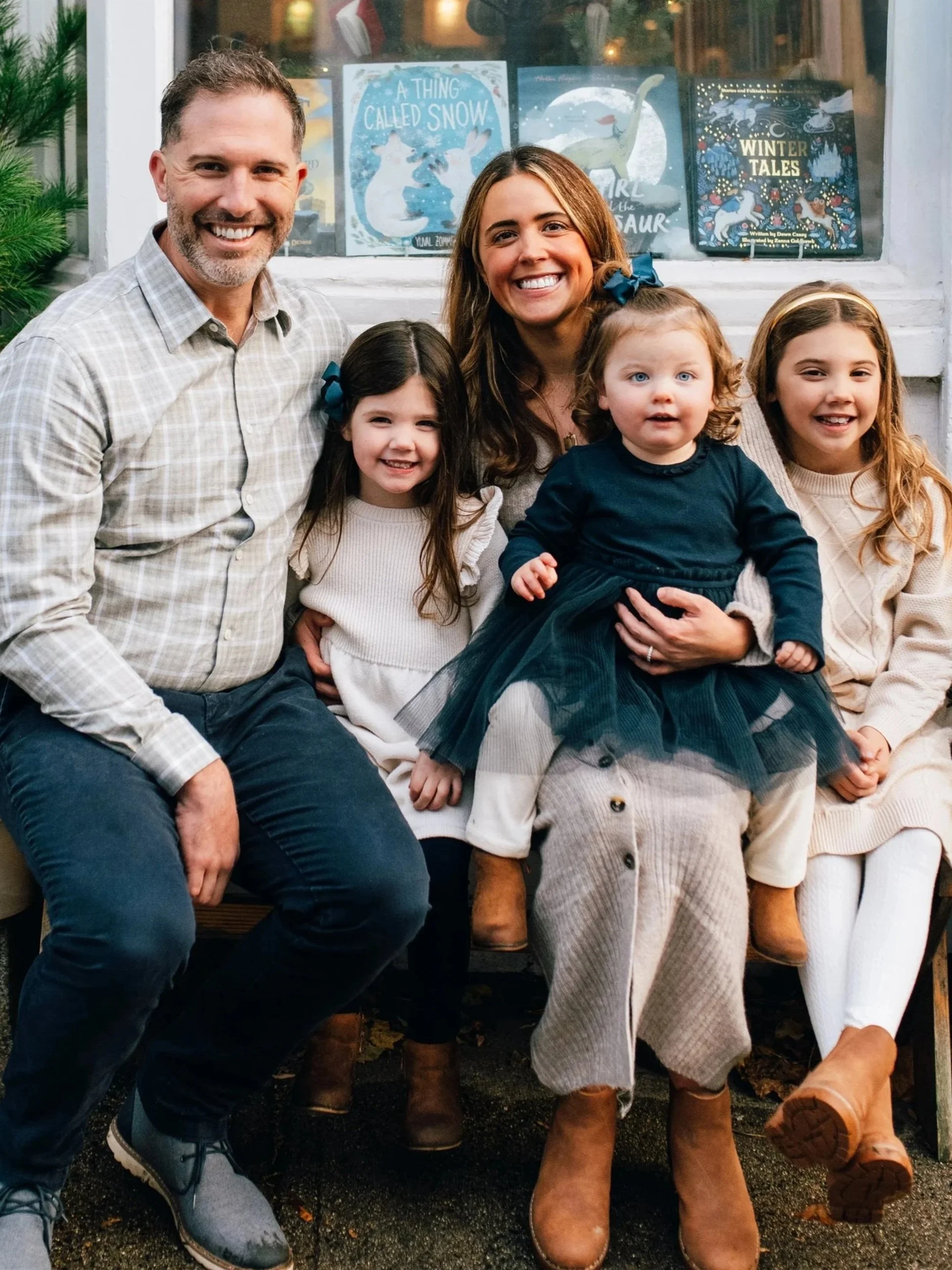 Melissa Clucas and family